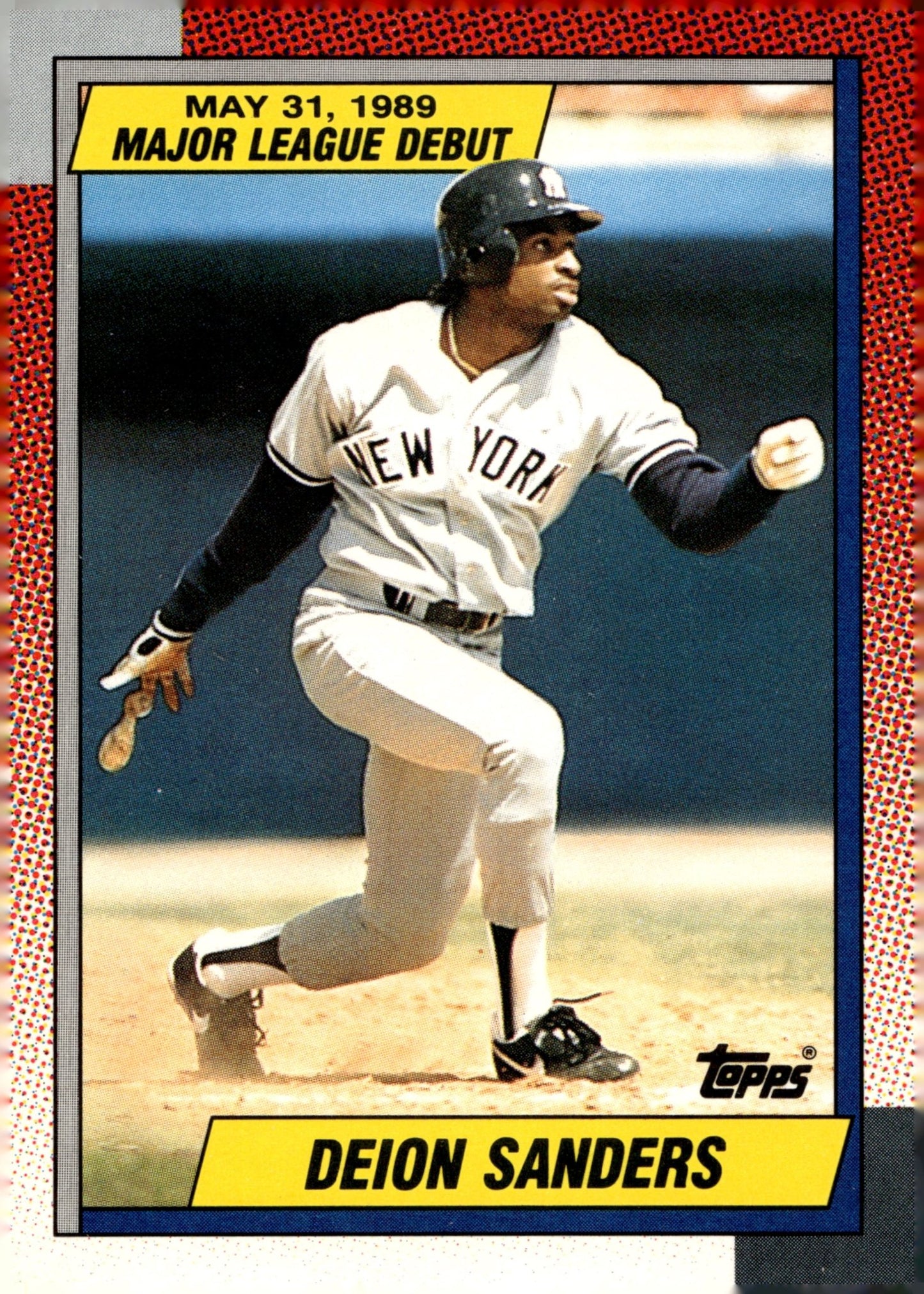 Deion Sanders 1989 Topps RC 108 2 - Collector Store LLC