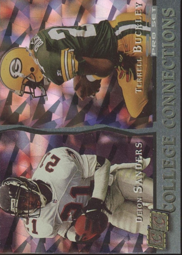 Deion Sanders / Terrell Buckley 1993 Pro Set College Connections #CC9 - Collector Store LLC