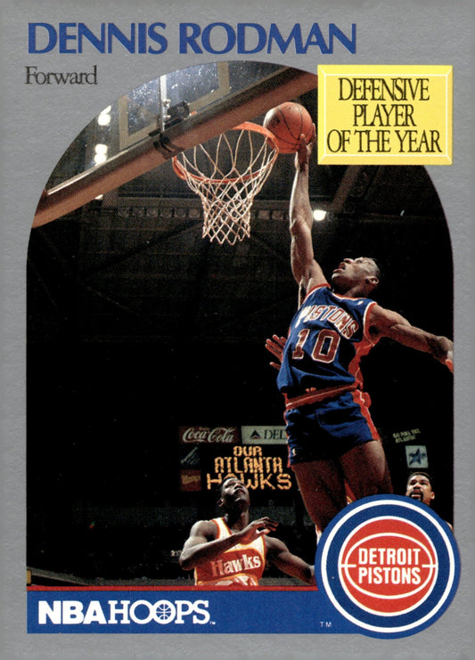 Dennis Rodman 1990 - 91 NBA Hoops #190 - Collector Store LLC