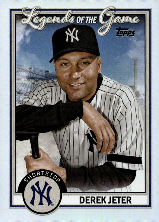 Derek Jeter 2023 Topps Legends of the Game Holo LG - 1 - Collector Store LLC
