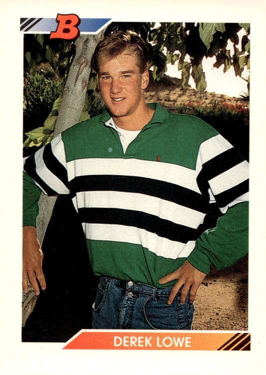 Derek Lowe 1992 Bowman 98 - Collector Store LLC