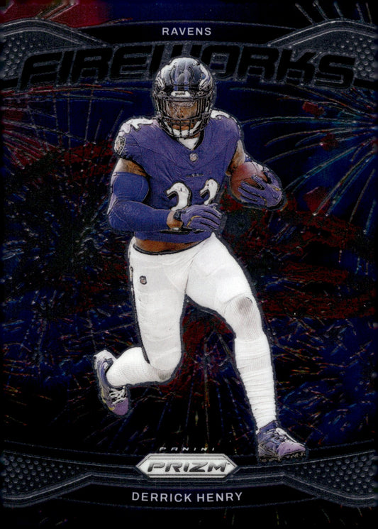 Derrick Henry 2024 Panini Prizm Fireworks #10 #2 - Collector Store LLC