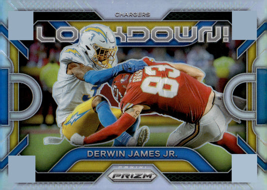 Derwin James 2023 Panini Prizm Lockdown Prizm #LD - 10 - Collector Store LLC