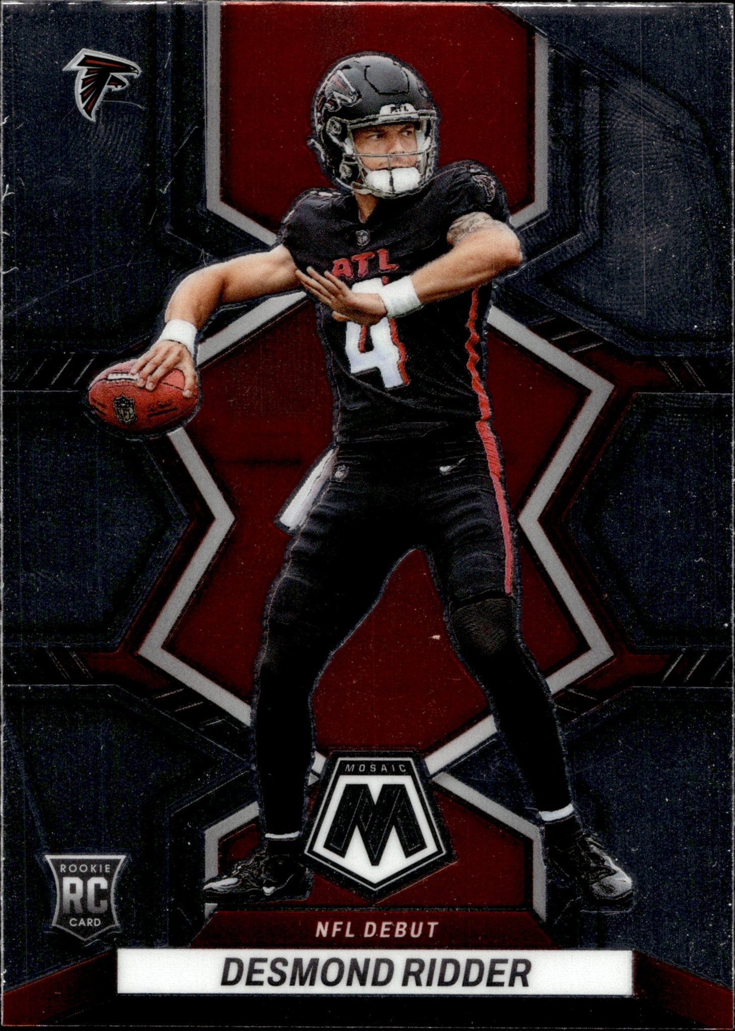 Desmond Ridder 2022 Panini Mosaic NFL Debut RC #271 - Collector Store LLC