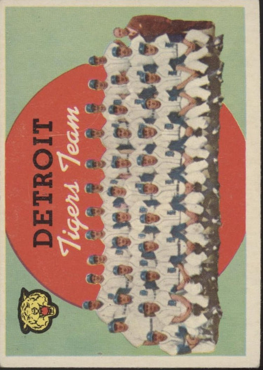 Detroit Tigers 1959 Topps Checklist #329 EX - Collector Store LLC