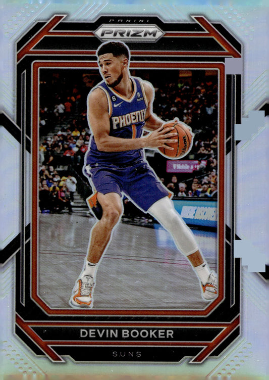 Devin Booker 2023 - 24 Panini Prizm Silver Prizm #140 - Collector Store LLC