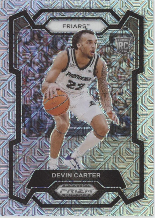 Devin Carter 2024 Panini Prizm Draft Picks Mojo Prizm RC 25/25 #27 - Collector Store LLC