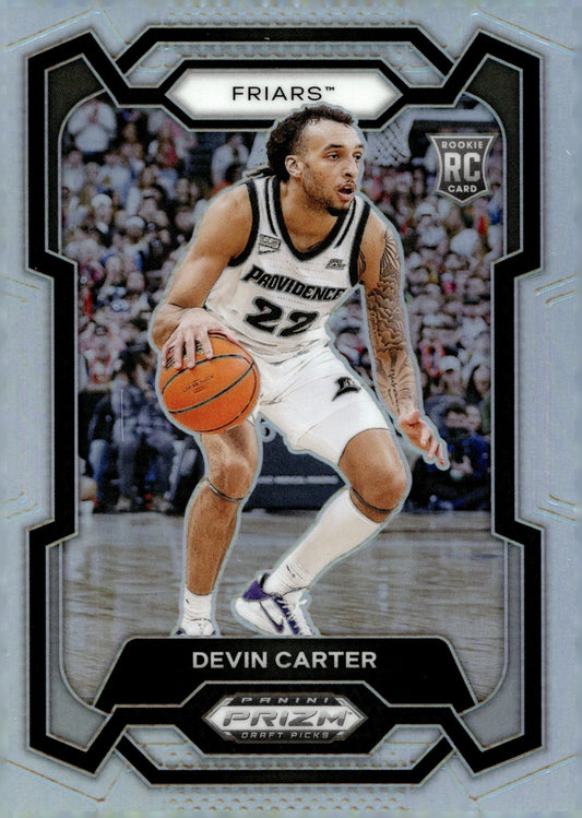 Devin Carter 2024 Panini Prizm Draft Picks Prizm RC #27 - Collector Store LLC