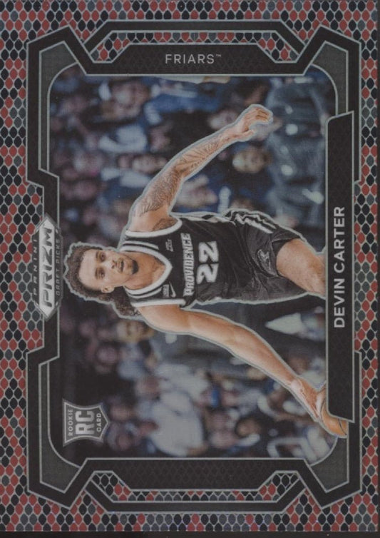 Devin Carter 2024 Panini Prizm Draft Picks Snakeskin Prizm RC #27 - Collector Store LLC