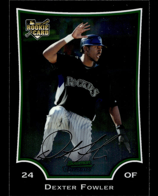 Dexter Fowler 2009 Bowman Chrome RC 199 - Collector Store LLC