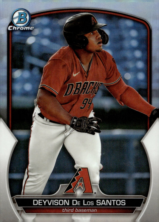 Deyvison De Los Santos 2023 Bowman Chrome Refractor BDC - 36 - Collector Store LLC