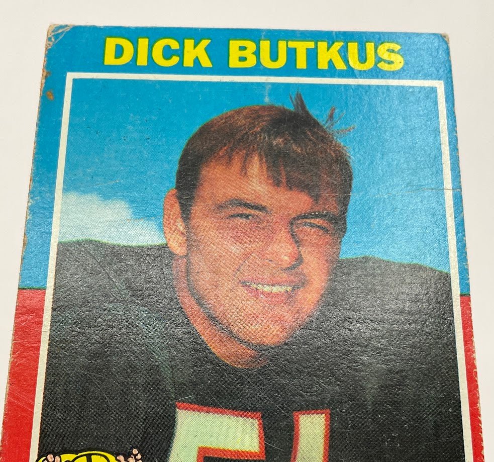 Dick Butkus 1971 Topps #25 Chicago Bears VG - Collector Store LLC