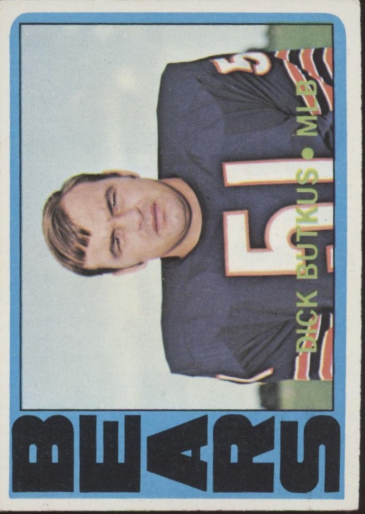 Dick Butkus 1972 Topps 170 Chicago Bears VG - EX - Collector Store LLC