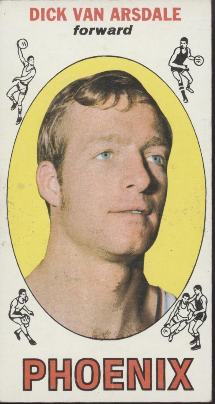 Dick Van Arsdale 1969 - 70 Topps Oversized RC #31 Phoenix Suns VG - Collector Store LLC