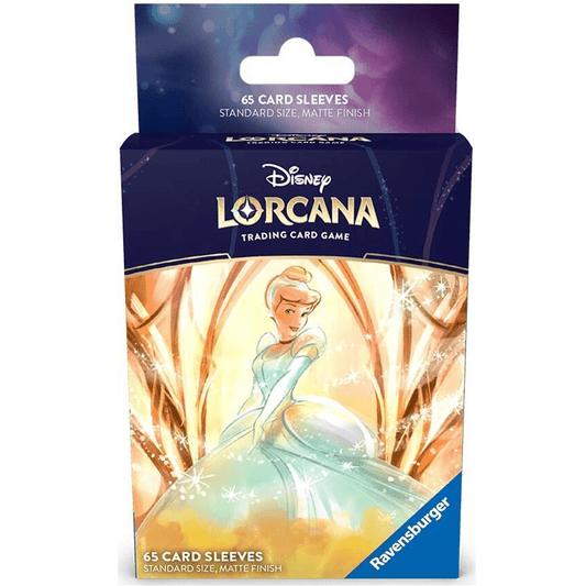 Disney Lorcana: Cinderella Sleeves 65ct *Expected Release Date 3 - 22 - 2025* - Collector Store LLC