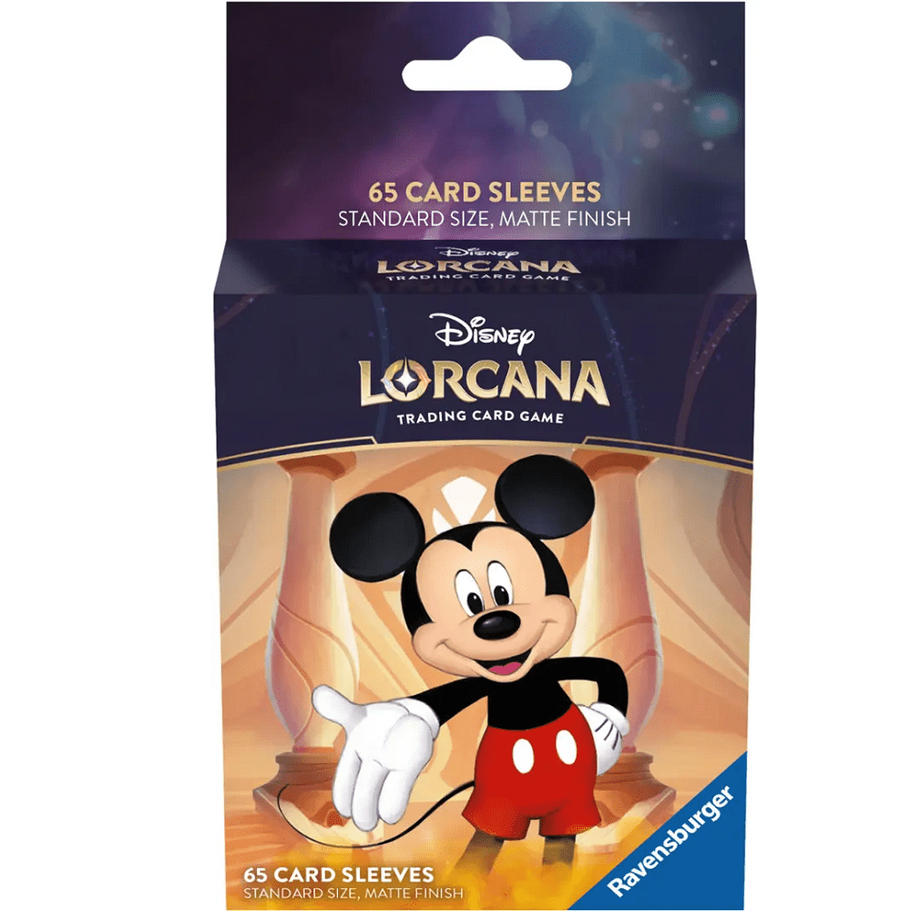 Disney Lorcana: Mickey Sleeves 65ct - Collector Store LLC