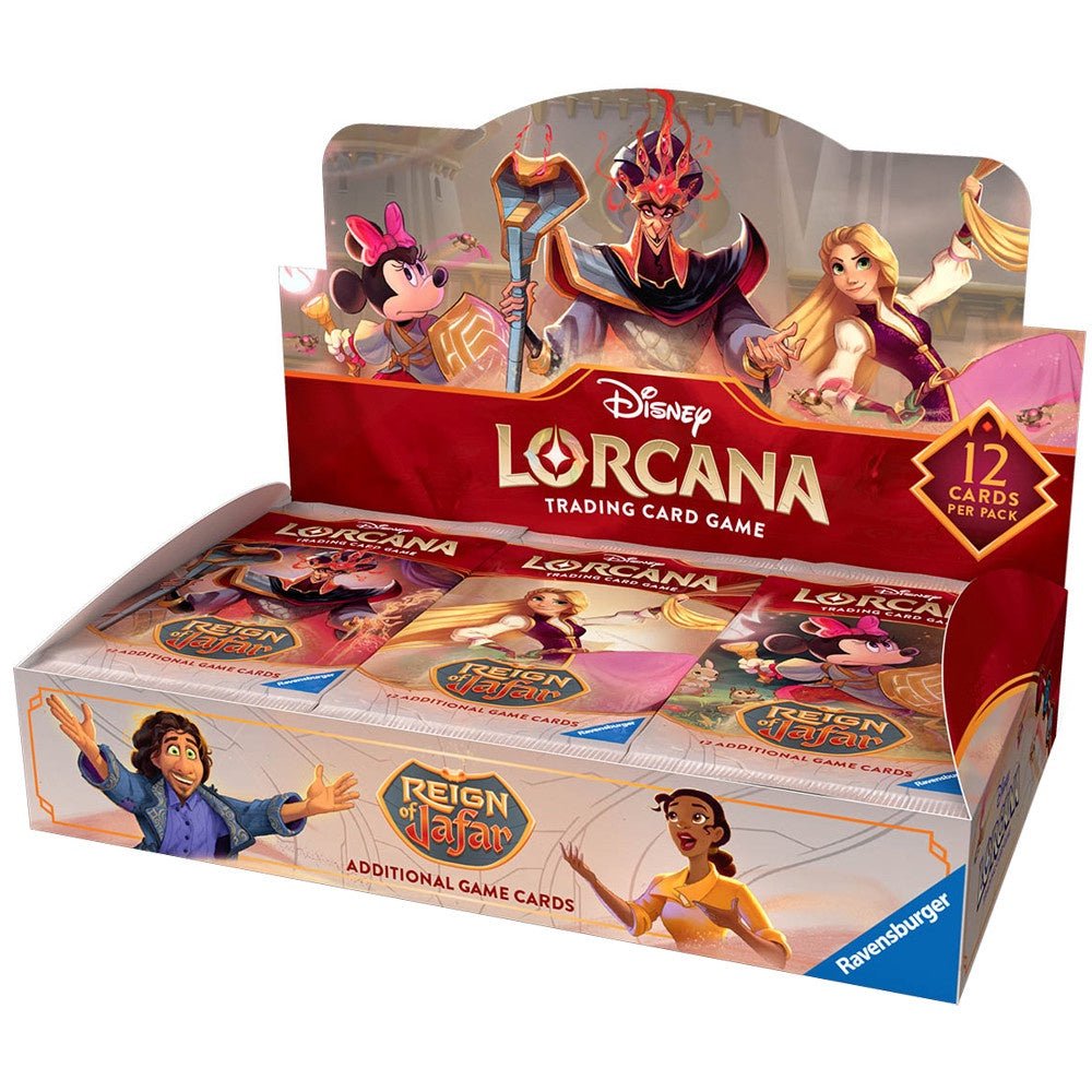 how many cards in lorcana booster box The First Chapter Restock Hits Stores and each pack includes 12 beautifully crafted cards Disney Lorcana: Archazia's Island Chapter