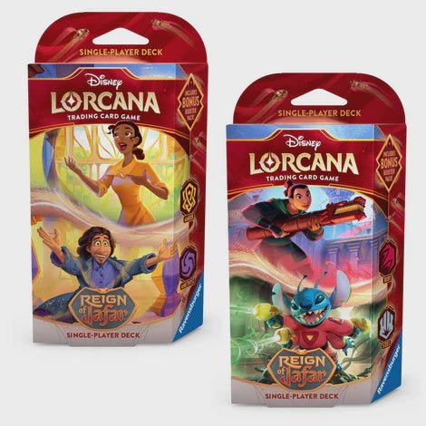 Disney Lorcana: Reign of Jafar Starter Deck (Set of 2) *Releases 6 - 6 - 2025* - Collector Store LLC