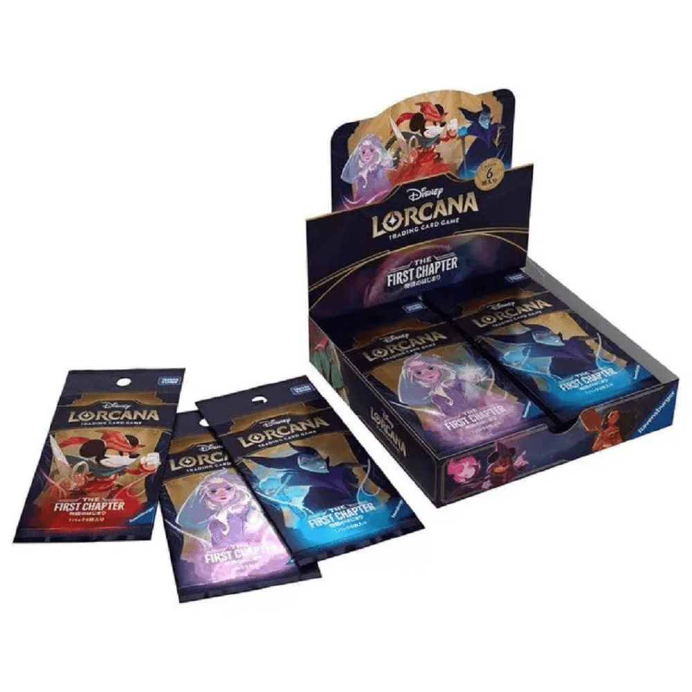 Disney Lorcana: The First Chapter JAPANESE Booster Box | Collector Disney Lorcana: The First Chapter JAPANESE Booster Box | Collector
