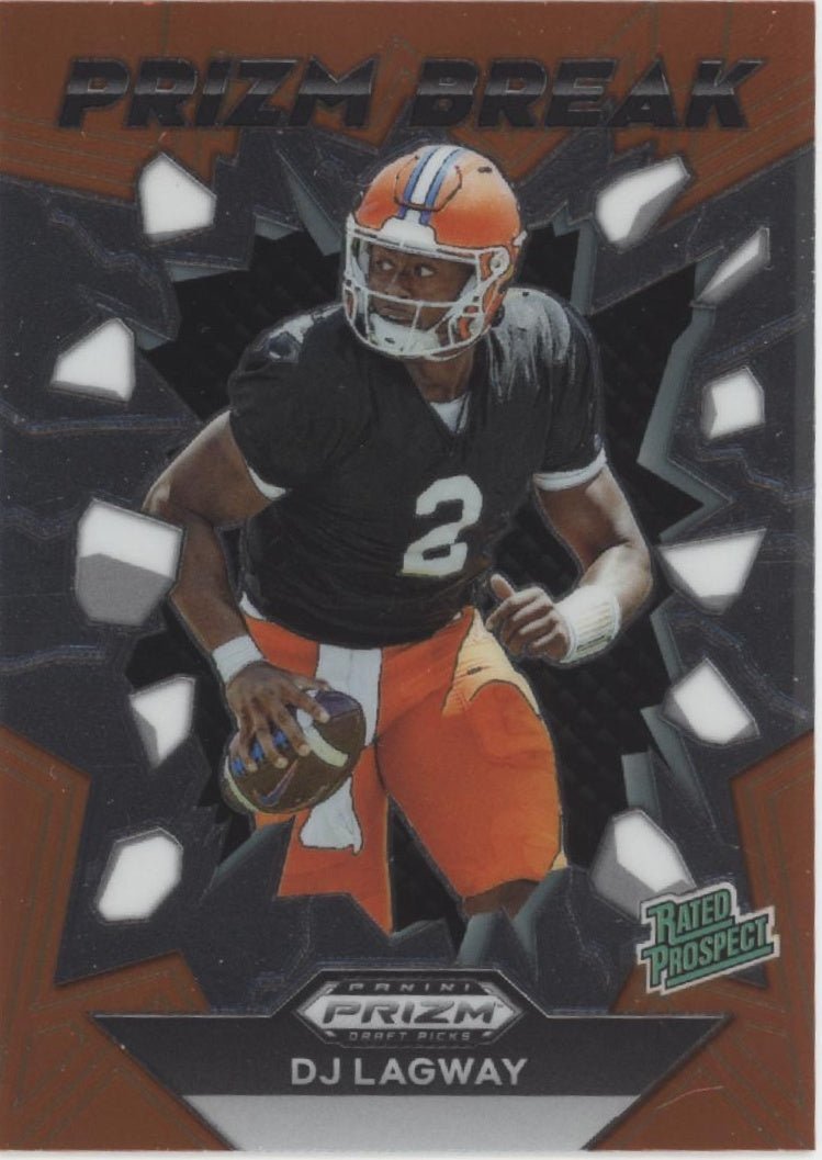 DJ Lagway 2024 Panini Prizm Draft Picks Rated Prospect Prizm Break #PB - DLY - Collector Store LLC