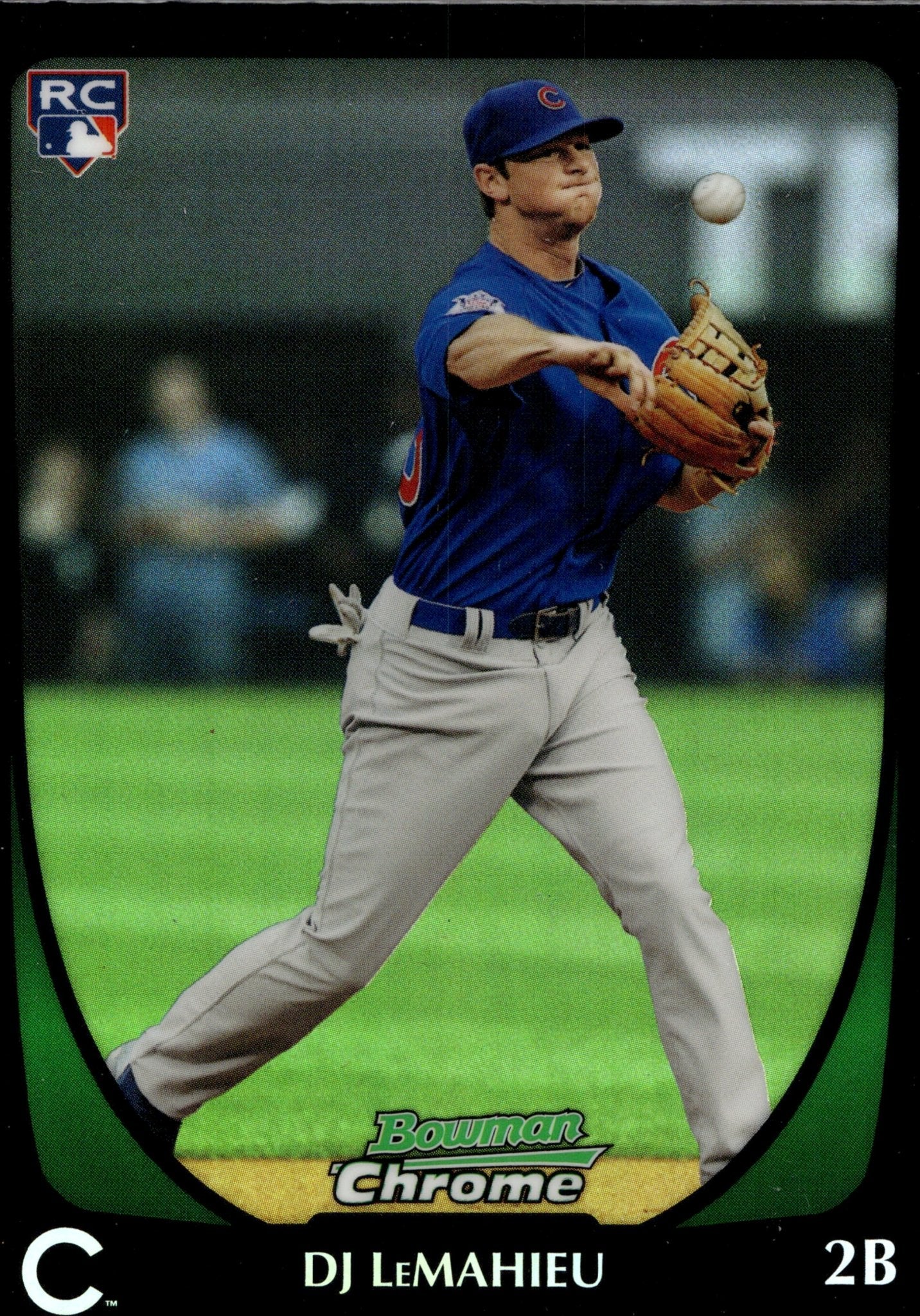 DJ LeMahieu 2011 Bowman Chrome Refractor RC #56 - Collector Store LLC