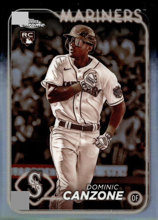 Dominic Canzone 2024 Topps Chrome Sepia Refractor RC 133 - Collector Store LLC