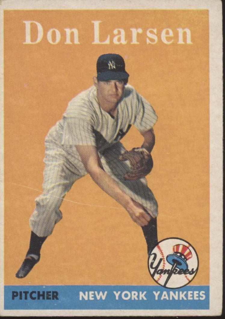Don Larsen 1958 Topps #161 New York Yankees VG - Collector Store LLC