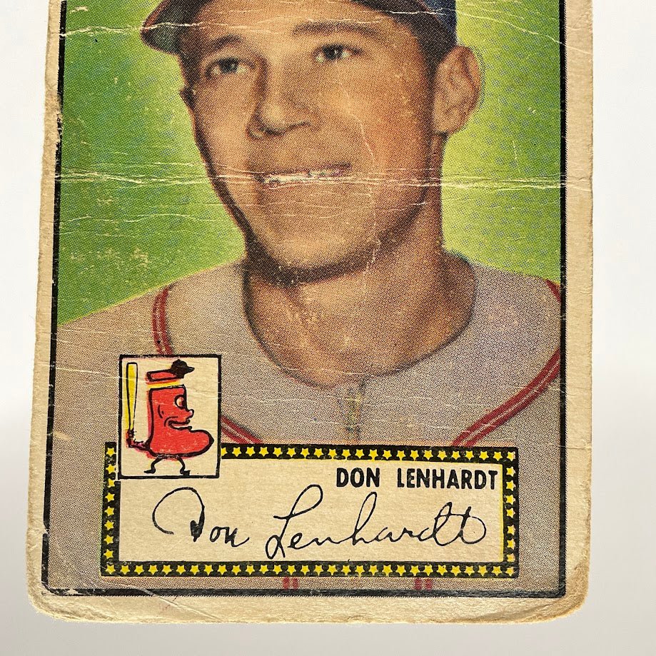Don Lenhardt 1952 Topps #4 Boston Red Sox PR - Collector Store LLC
