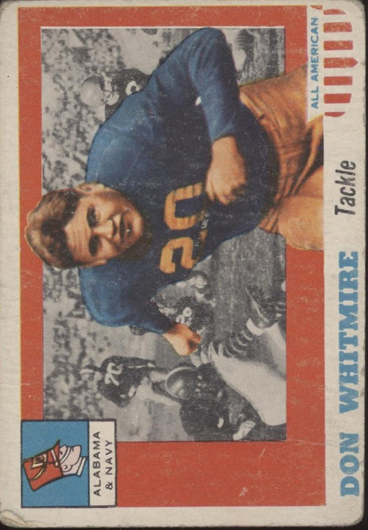 Don Whitmire 1955 Topps All American RC #99 VG #2 - Collector Store LLC