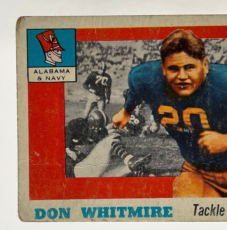 Don Whitmire 1955 Topps All American RC #99 VG #2 - Collector Store LLC