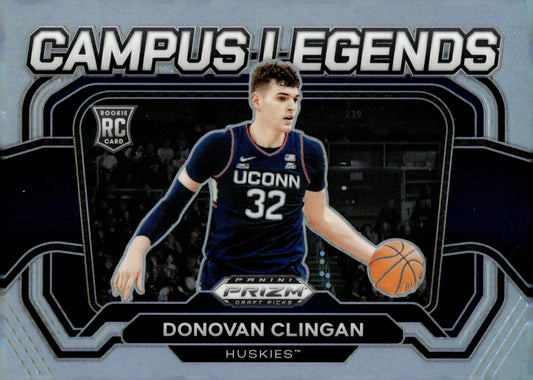 Donovan Clingan 2024 Panini Prizm Draft Picks Campus Legends Prizm RC #9 - Collector Store LLC