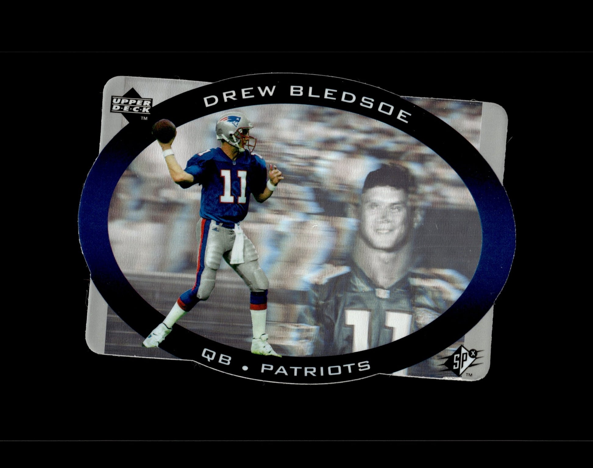Drew Bledsoe 1995 Upper Deck SPX Die - Cut #26 - Collector Store LLC