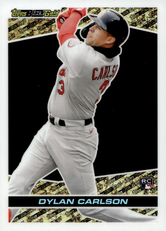 Dylan Carlson 2021 Topps Black Gold RC #BGC - 20 - Collector Store LLC