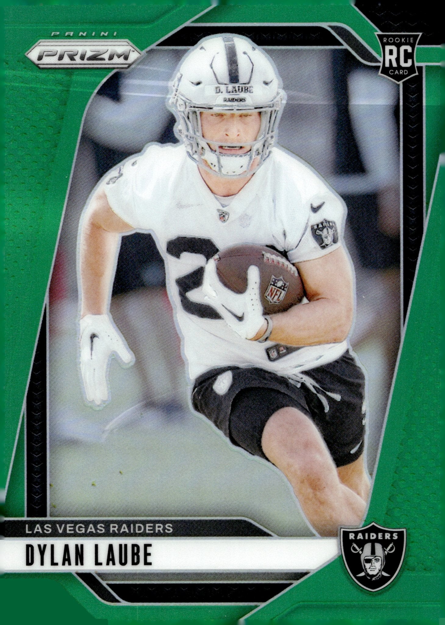 Dylan Laube 2024 Panini Prizm Green Prizm RC #330 - Collector Store LLC