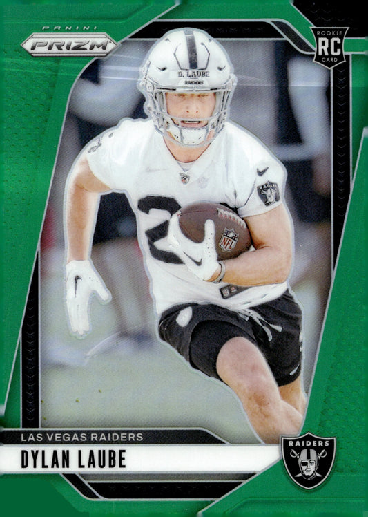 Dylan Laube 2024 Panini Prizm Green Prizm RC #330 - Collector Store LLC