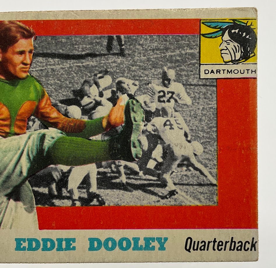 Eddie Dooley 1955 Topps All American RC #54 VG - Collector Store LLC