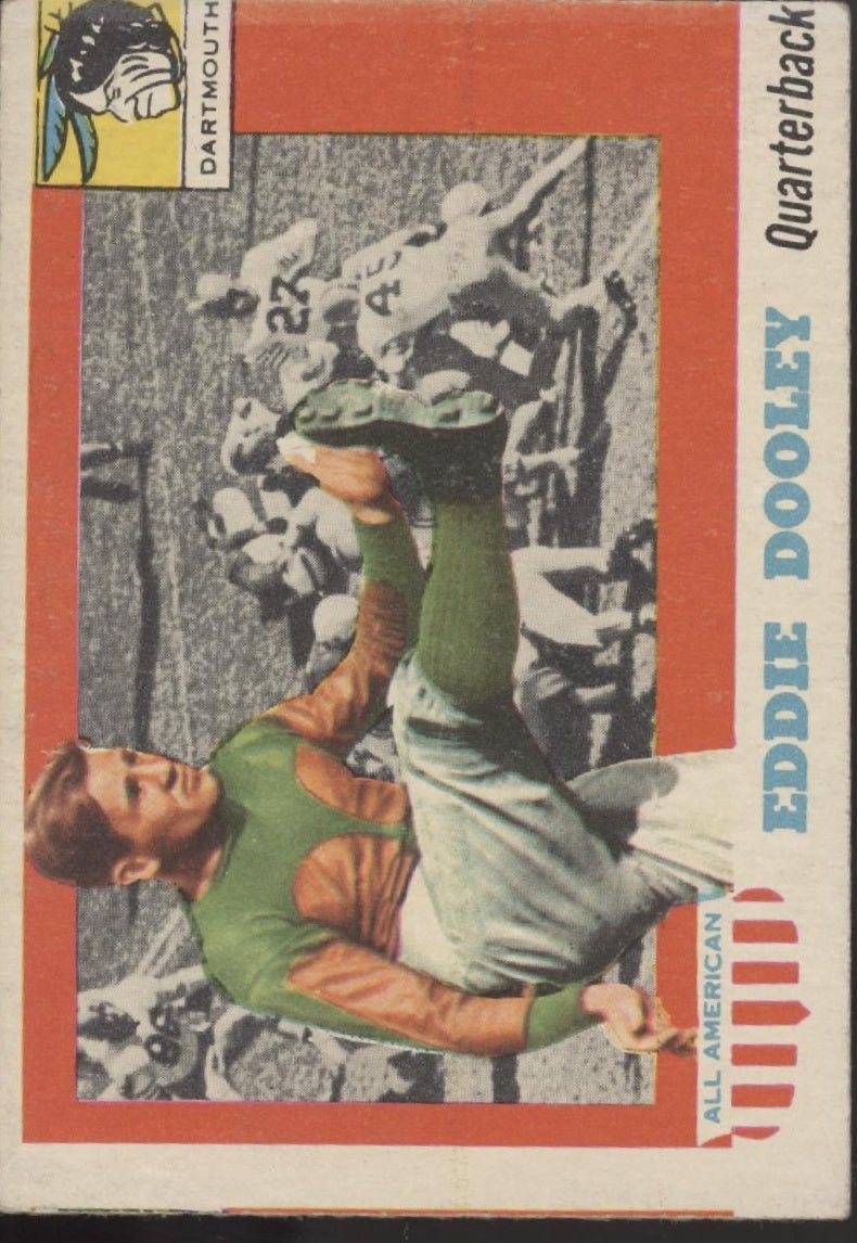Eddie Dooley 1955 Topps All American RC #54 VG - Collector Store LLC