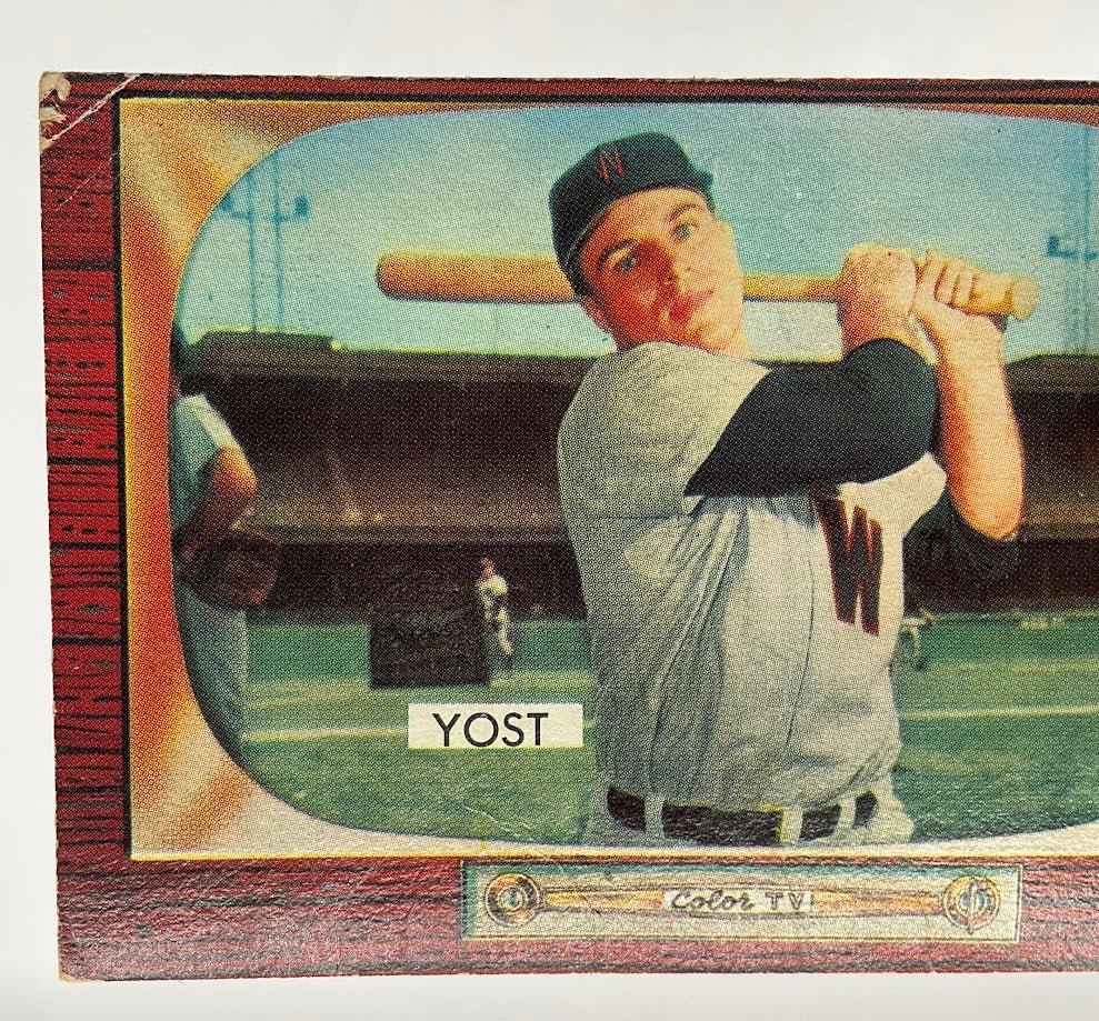 Eddie Yost 1955 Bowman #73 Washington Senators VG - Collector Store LLC