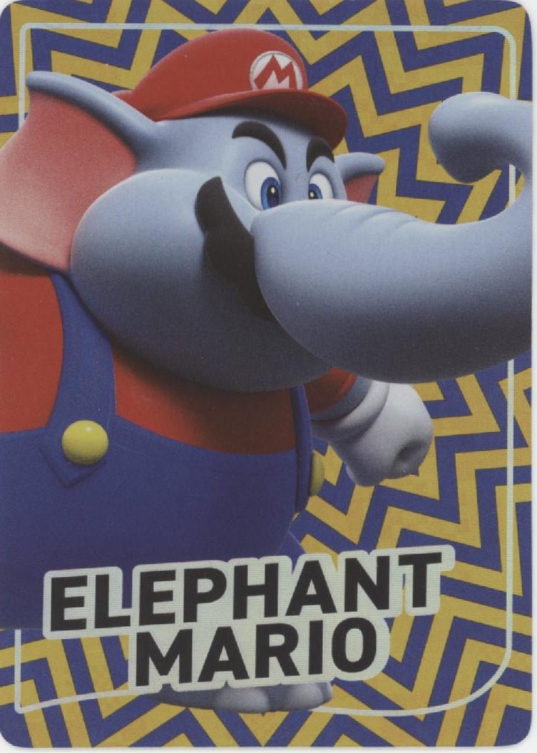 Elephant Mario 2023 Nintendo Super Mario Bros Wonder 0997/1000 - Collector Store LLC