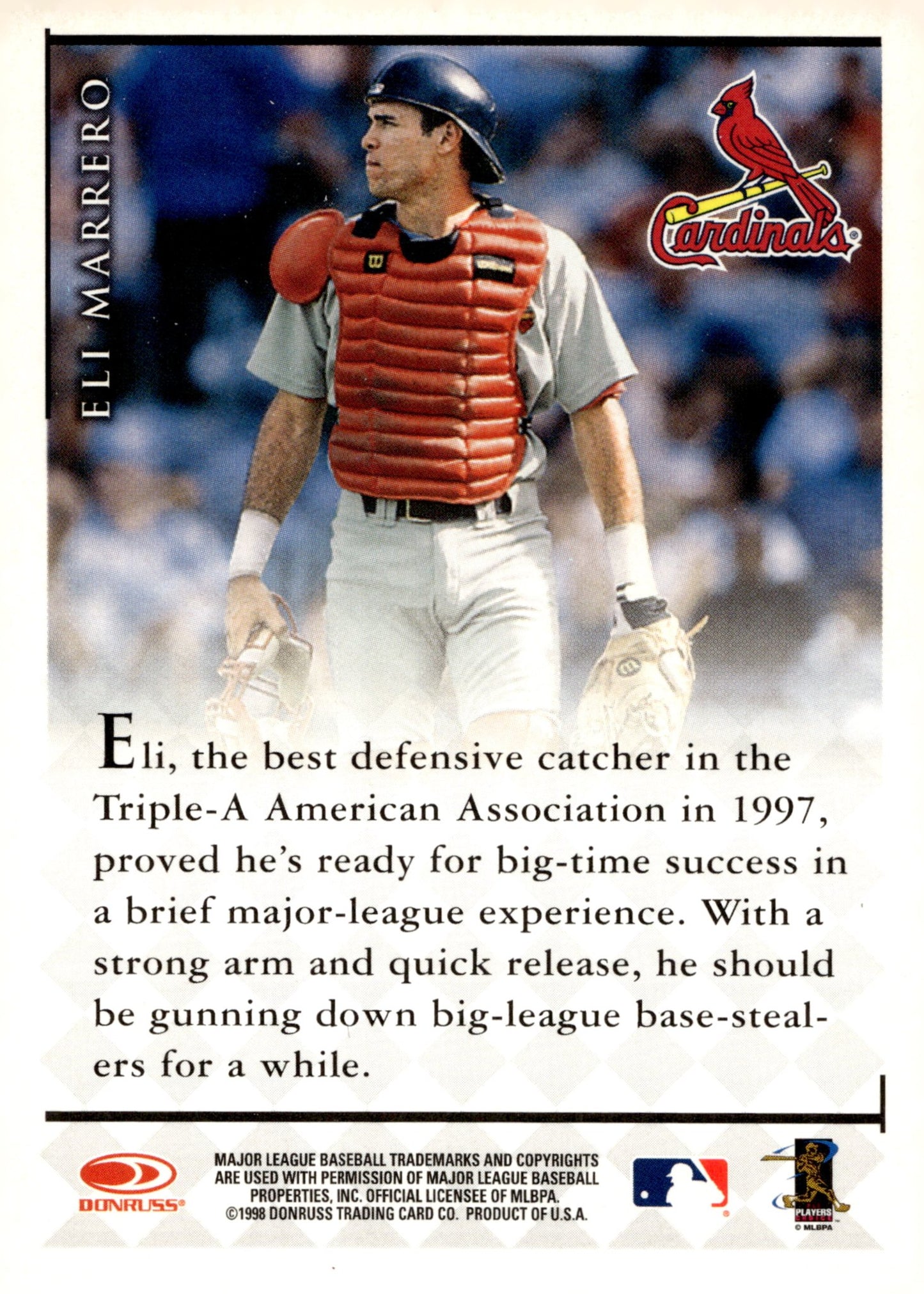 Eli Marrero 1998 Donruss Signature Series Auto - Collector Store LLC