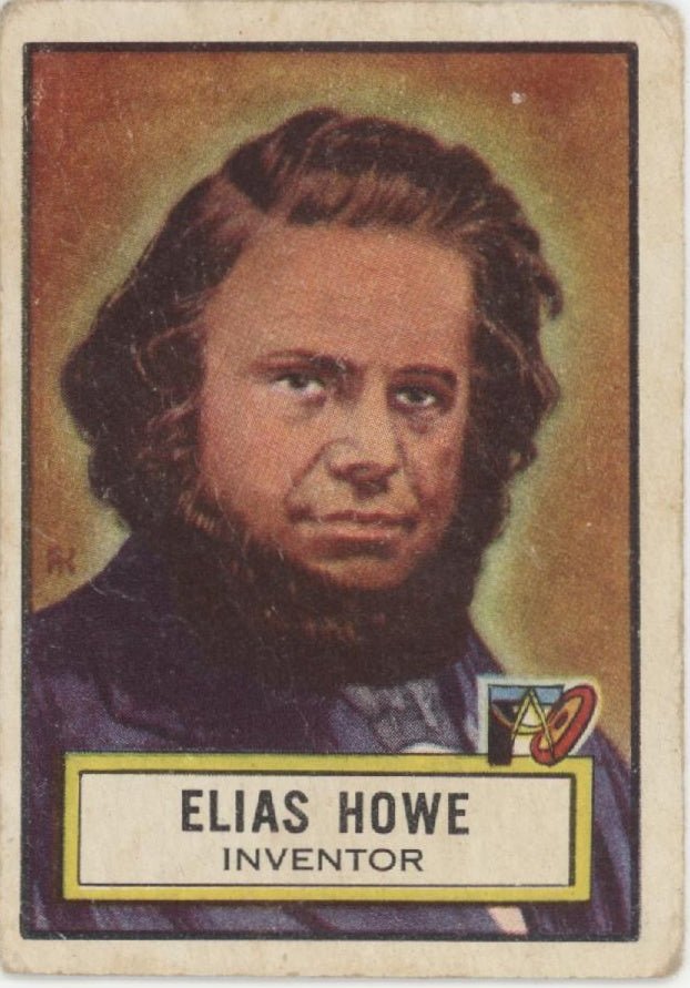 Elias Howe 1952 Topps Look 'n See #75 PR - Collector Store LLC