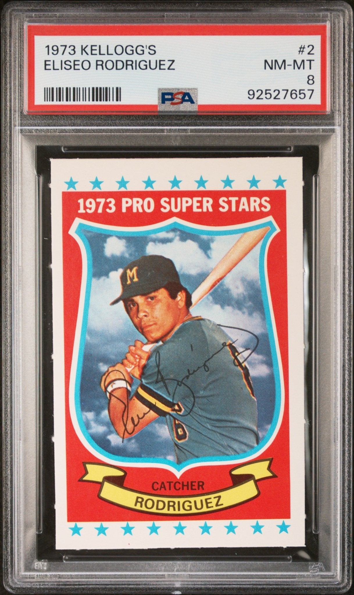 Eliseo Rodriguez 1973 Kellogg's #2 PSA 8 - Collector Store LLC