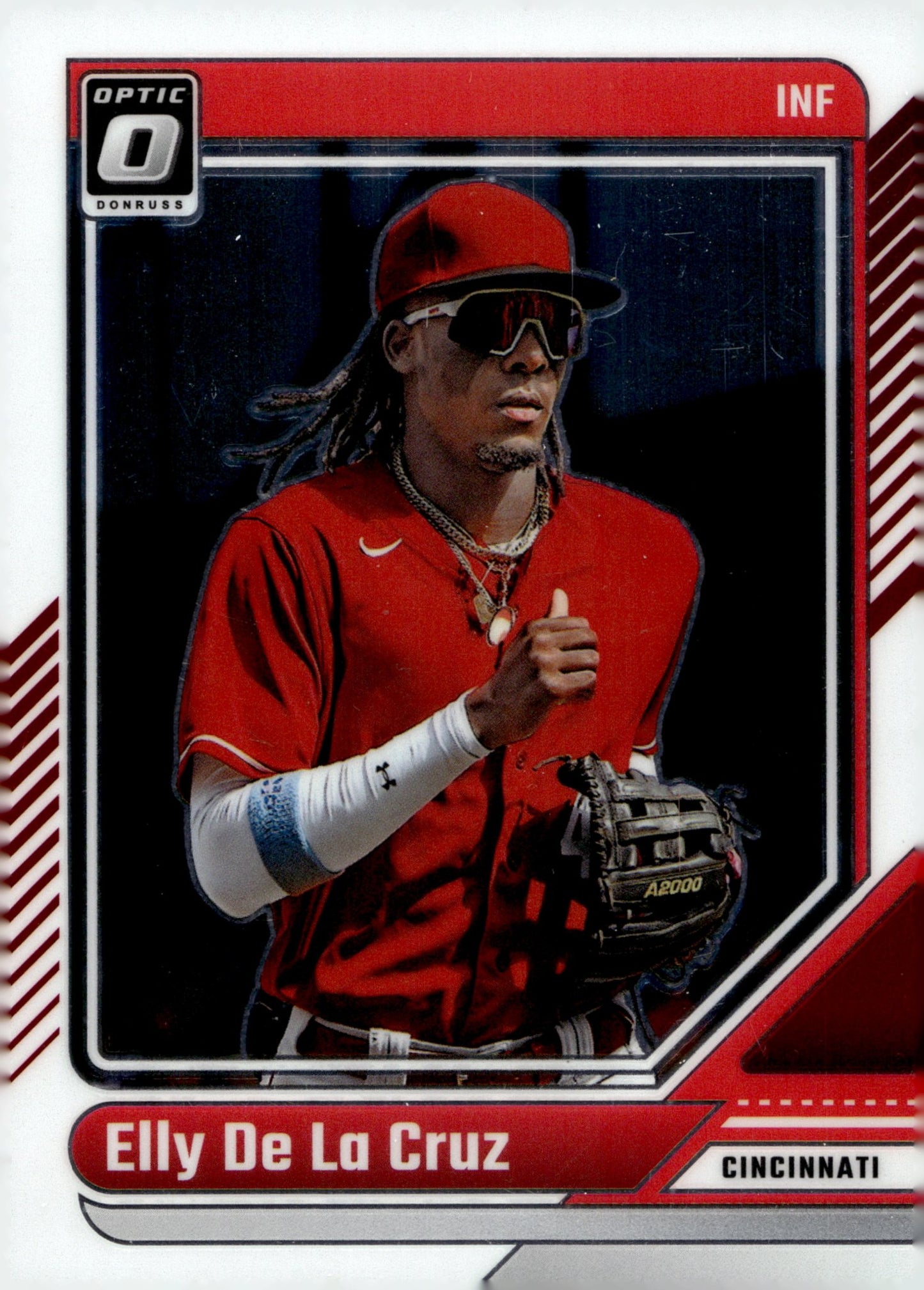 Elly De La Cruz 2024 Panini Donruss Optic RC 18 - Collector Store LLC