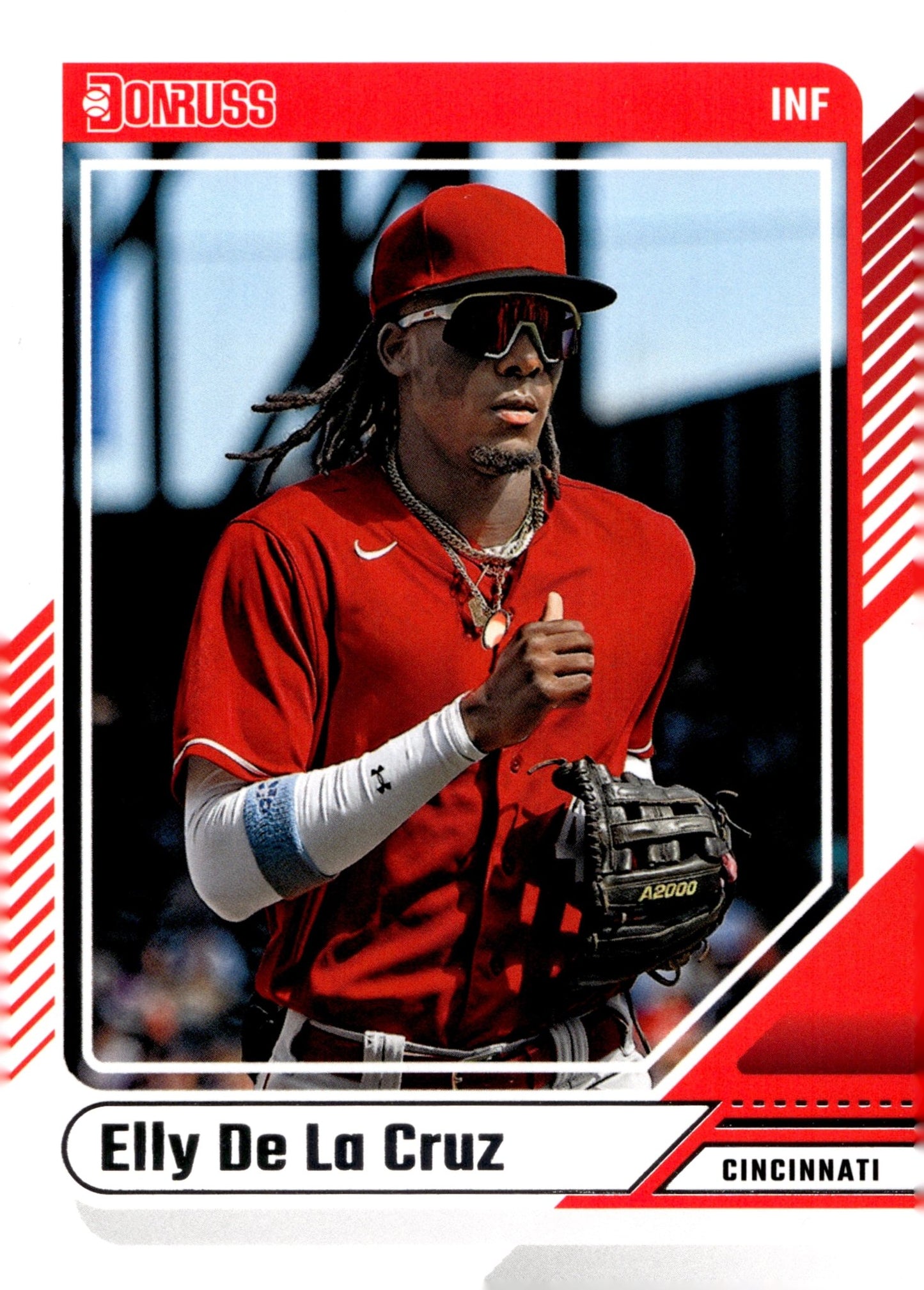 Elly De La Cruz 2024 Panini Donruss RC #18 #3 - Collector Store LLC