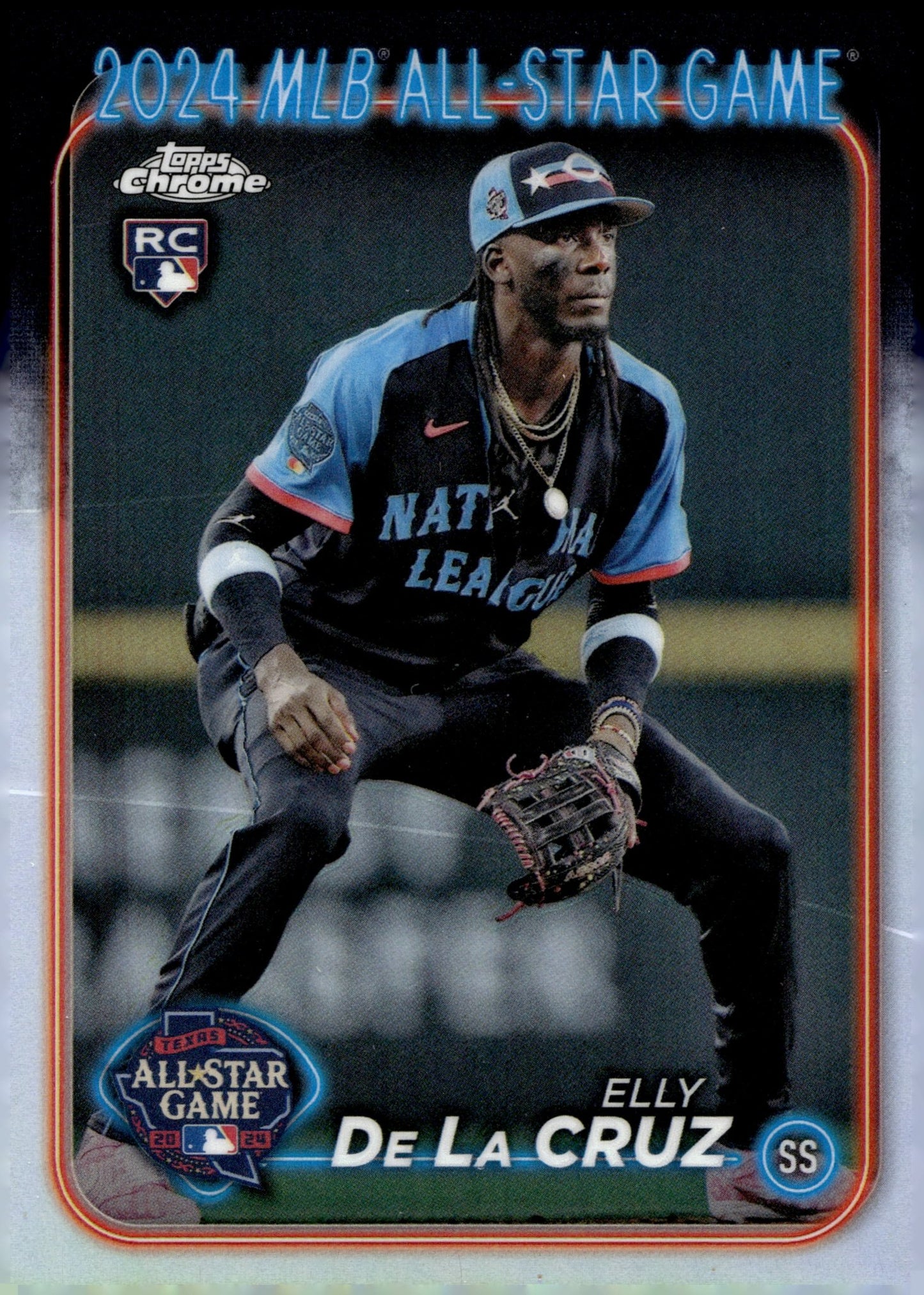 Elly De La Cruz 2024 Topps Chrome All Star Game Refractor RC #ASGC - 44 #2 - Collector Store LLC