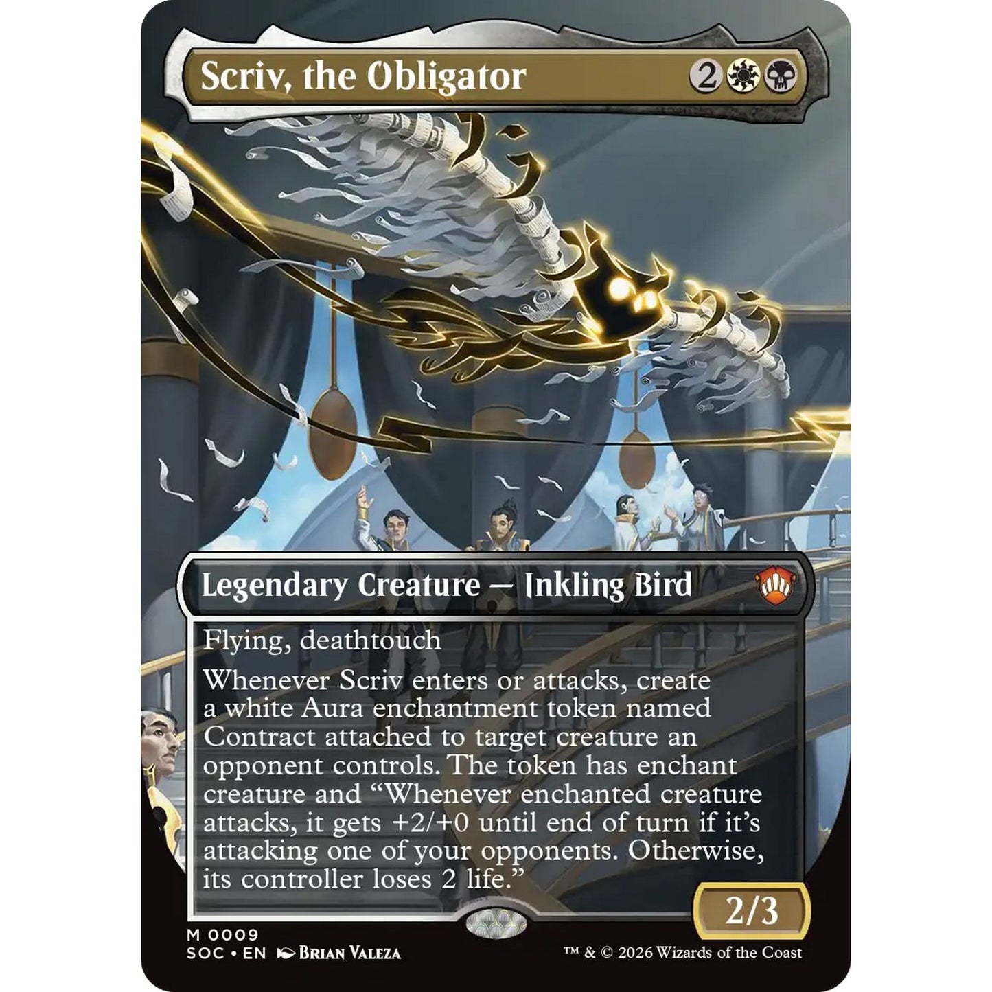 Magic the Gathering: Secrets of Strixhaven Commander Deck - Silverquill Influence