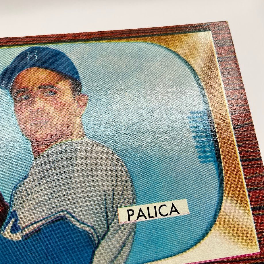 Erv Palica 1955 Bowman #195 Brooklyn Dodgers VG - EX #2 - Collector Store LLC