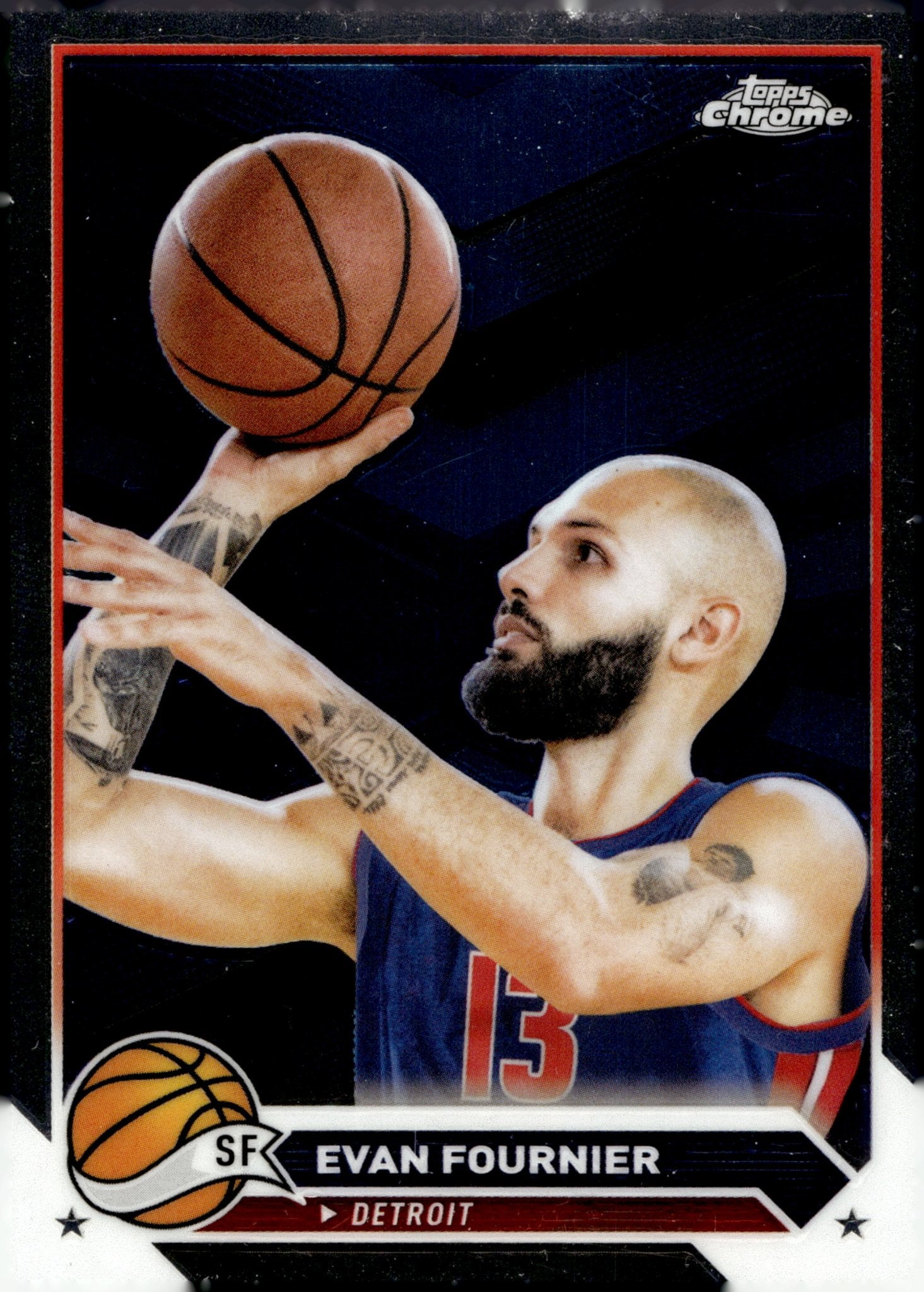 Evan Fournier 2024 Topps Chrome #106 - Collector Store LLC