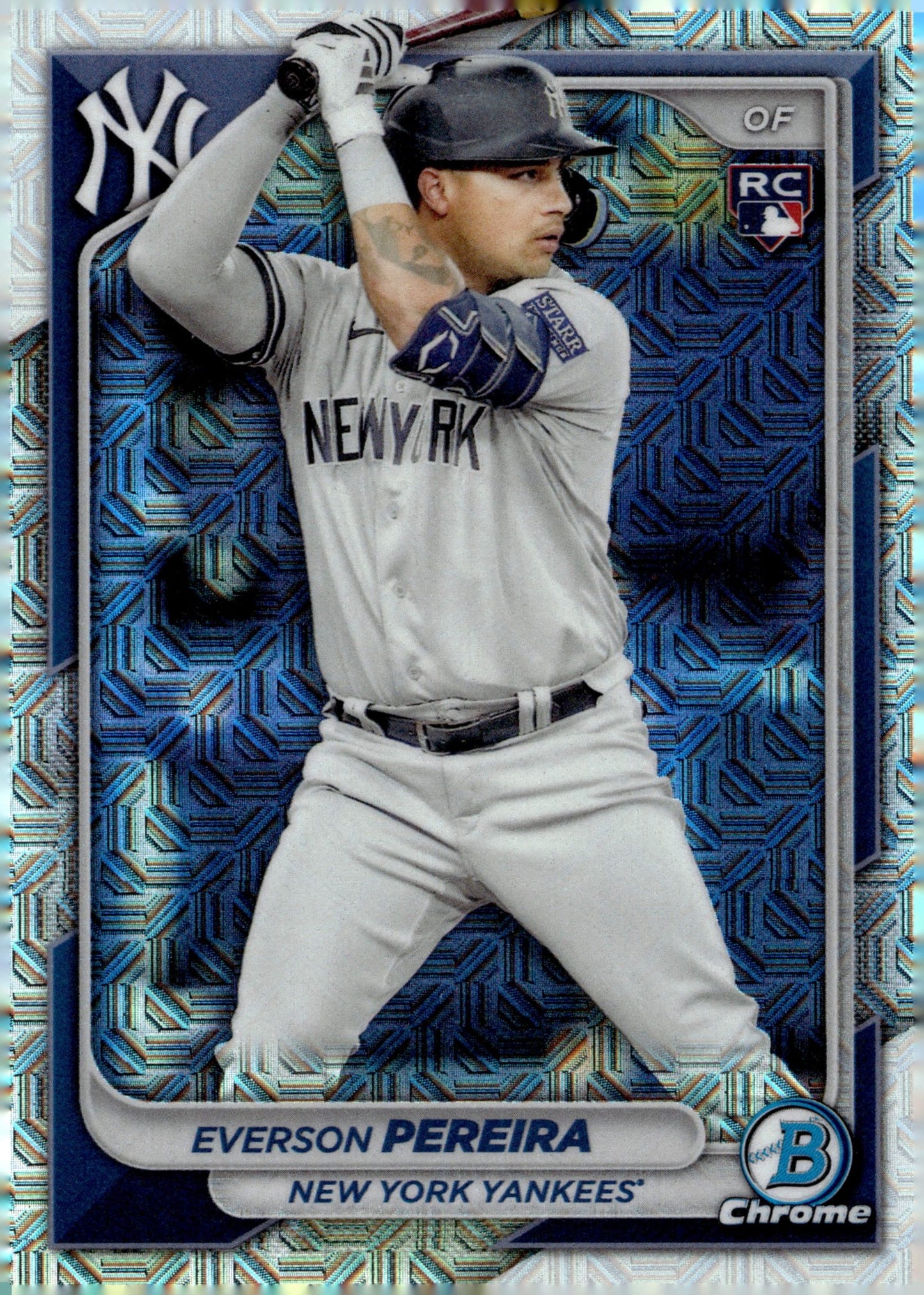Everson Pereira 2024 Bowman Chrome Mojo Refractor RC 93 1 - Collector Store LLC