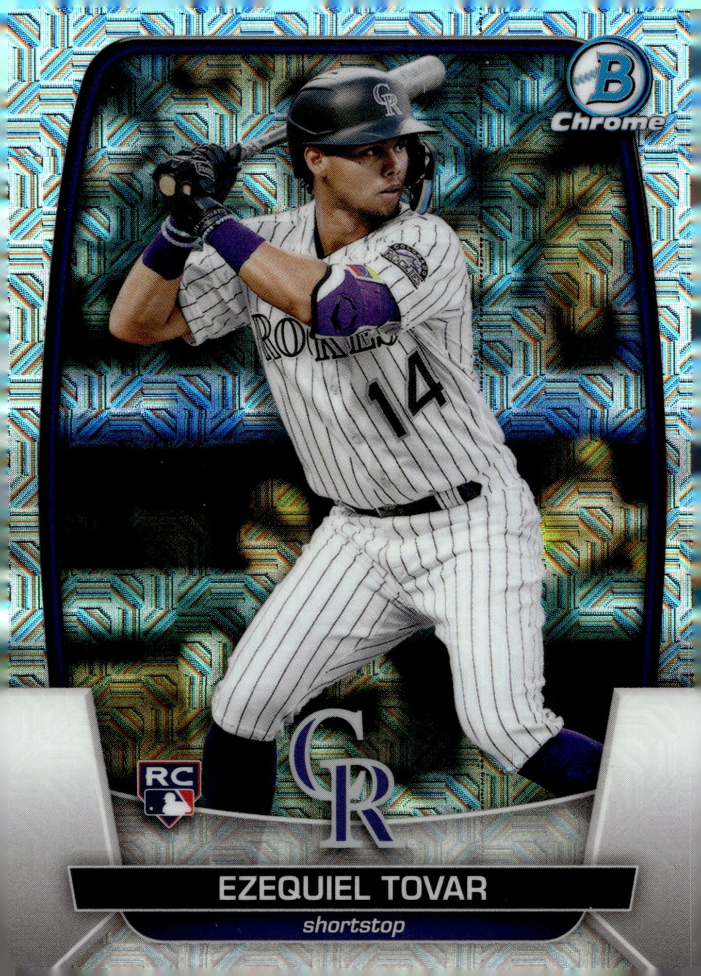 Ezequiel Tovar 2023 Bowman Chrome Mojo Refractor RC #15 - Collector Store LLC